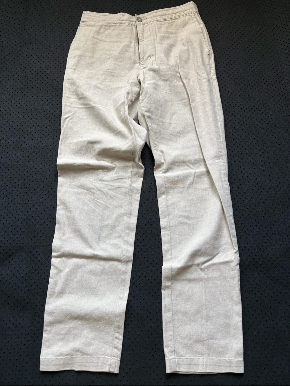 Marc Anthony Luxury 32” Beige Casual Trousers - Lightweight Everyday Pants